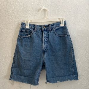 High waisted vintage shorts